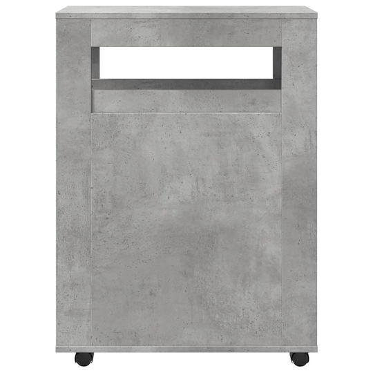 vidaXL Cabinet de baie L65xA23xÎ90cm Gri