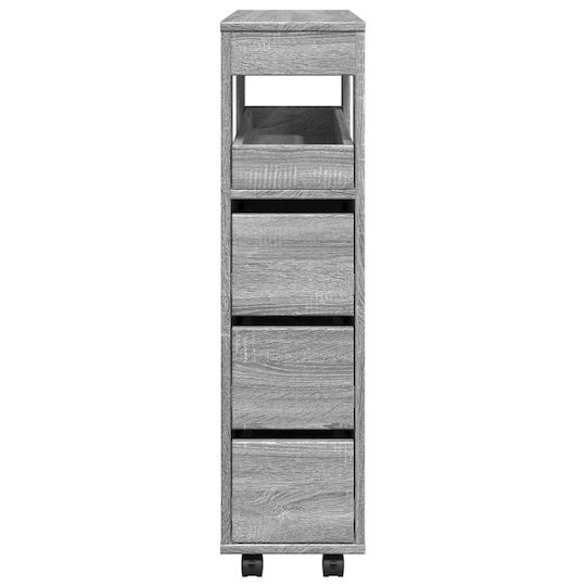 vidaXL Ντουλάπι Μπάνιου 65x23x90cm Sonoma