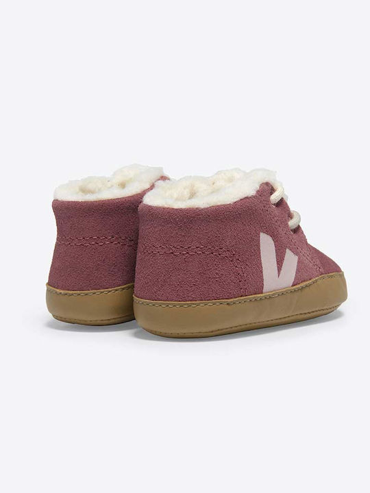 Suede Παιδικά Μποτάκια Μωβ