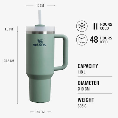 Stanley Tumbler Sticlă Termos Fără BPA Shale 1.18lt