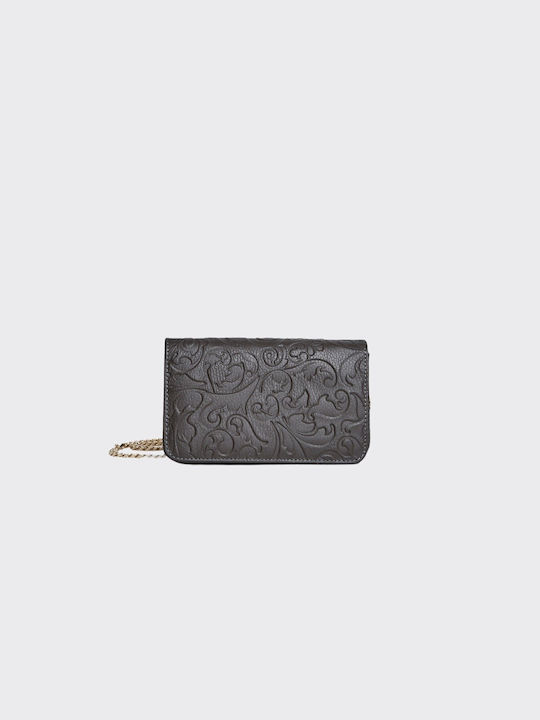 Elena Athanasiou Paisley Baguette Women's Bag Shoulder Gray