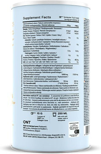 QNT Collagen Care with Vitamin C and Hyaluronic Acid 390g Orange