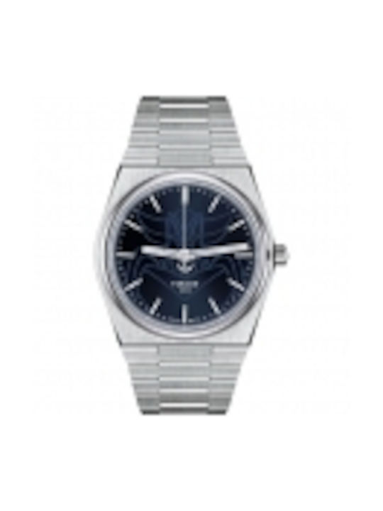 Tissot Tissot PRX Ρολόι Μπαταρίας με Μεταλλικό Μπρασελέ