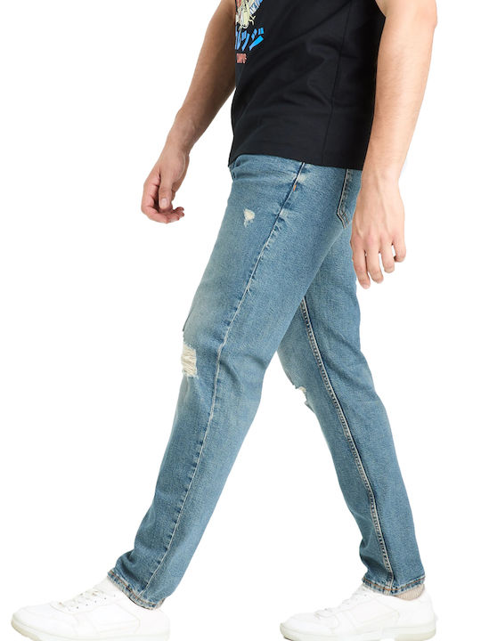 Celio Pantaloni de Bărbați din Jean Double Stone