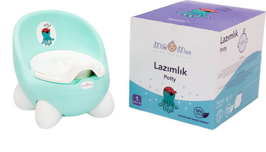 Milk&Moo Γιο Γιο Καρεκλάκι με Καπάκι Μπλε