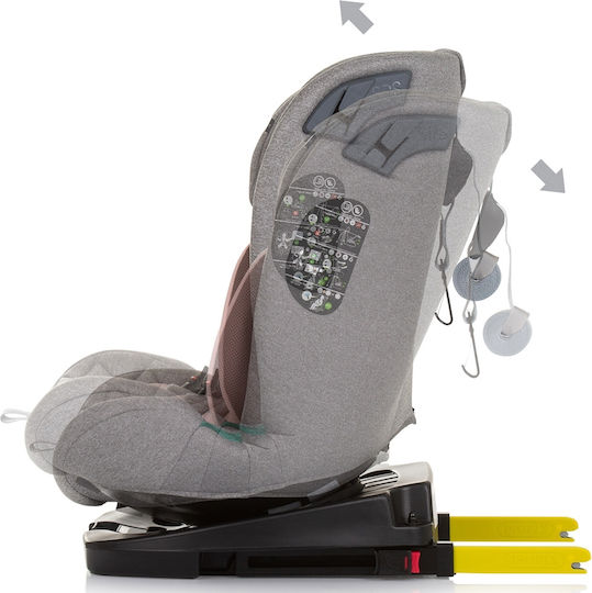 Chipolino X Factor Καθισματάκι Αυτοκινήτου i-Size με Isofix Flamingo 0-36 kg