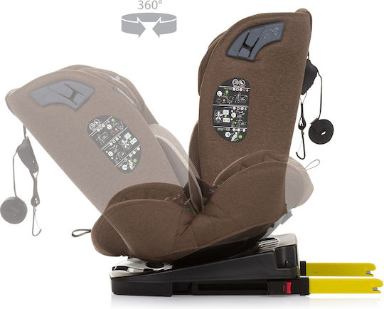 Chipolino X Factor Autositz i-Size mit Isofix Macademia 0-36 kg