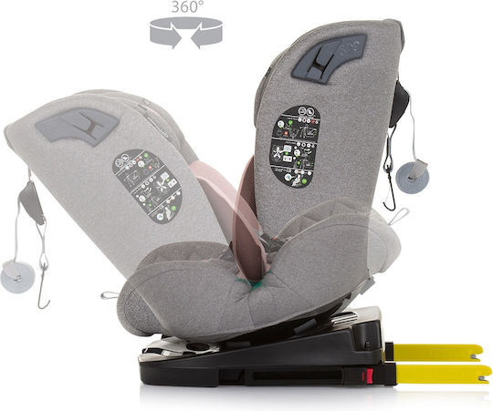 Chipolino X Factor Καθισματάκι Αυτοκινήτου i-Size με Isofix Flamingo 0-36 kg