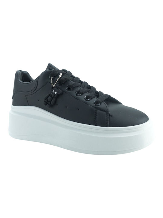 Plato Damen Sneakers Schwarz