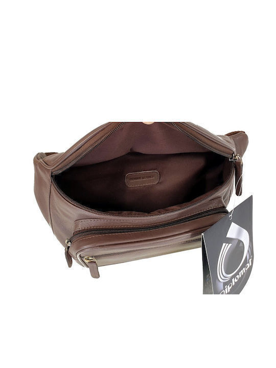 Magazin online pentru femei Piele Bum Bag pentru Talie Maro