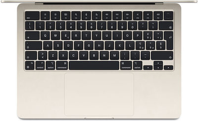 Apple MacBook Air 13" (2024) 13.6" Retina Display (M3-8-core/16GB/512GB SSD) Starlight (ES Keyboard)