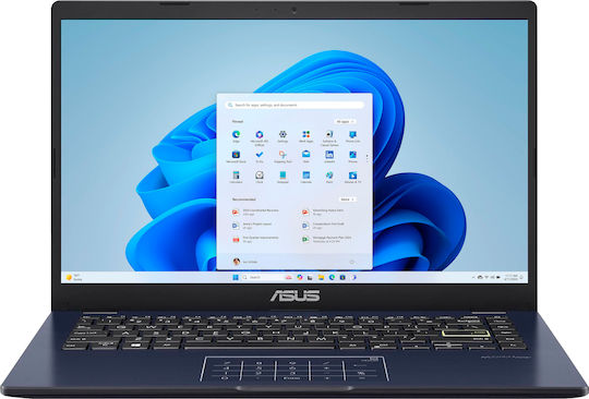 Asus E410KA-CL464 14" FHD (Celeron-N4500/4GB/64GB Flash Storage/W11 Home) (US Keyboard)