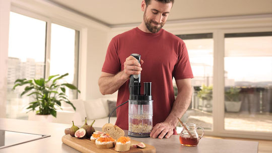 Braun MultiQuick 5 Ραβδομπλέντερ με Ανοξείδωτη Ράβδο 1000W Μαύρο