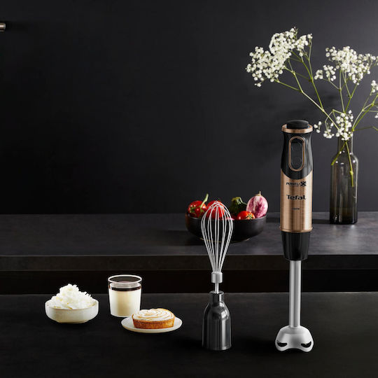 Tefal Quickchef Ραβδομπλέντερ με Ανοξείδωτη Ράβδο 1000W Μαύρο