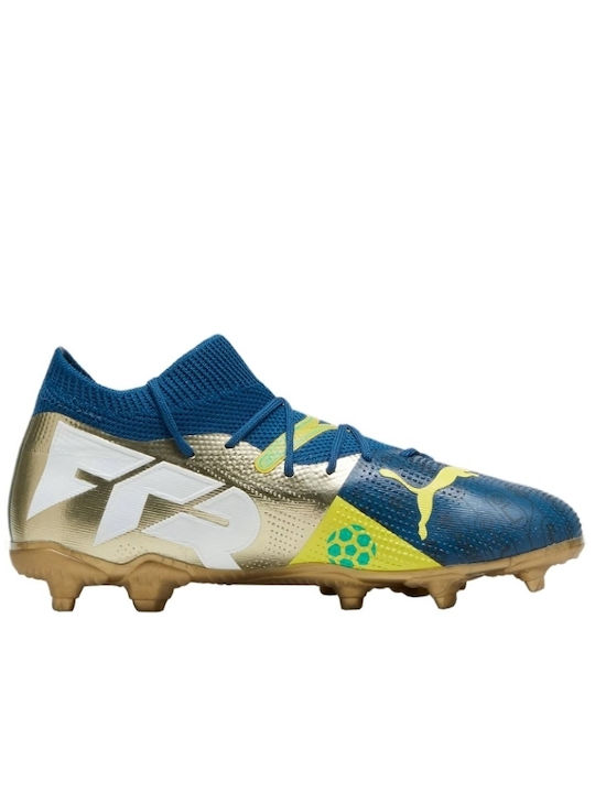 Future 7 Match Bna FG/AG Kids Soccer Cleats Molded Blue