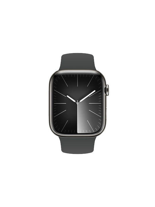 Crong Liquid Strap Apple Watch 42 44 45 49 Mm Graphite