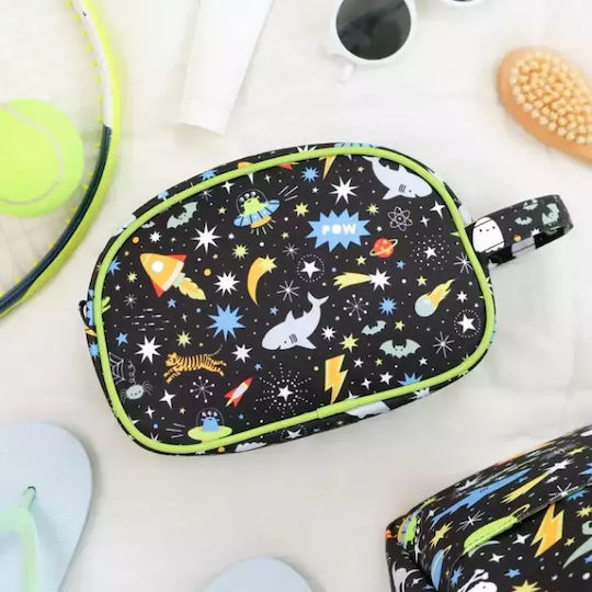 A Little Lovely Company Baby Toiletry Bag Black