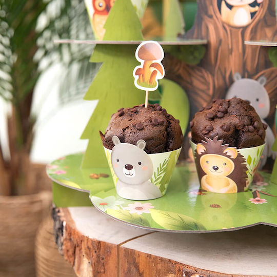 Party Pal Backförmchen für Cupcakes für Party 6 Stück