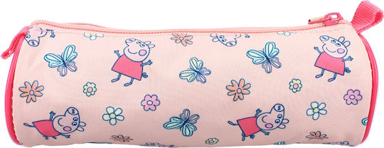 Peppa Pig Κασετίνα Βαρελάκι Ροζ