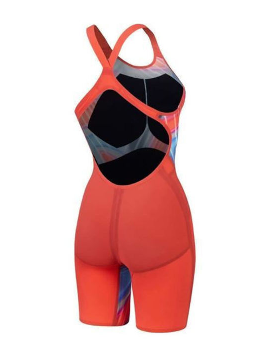 Speedo Fastskin Lzr Pure Valor 2.0 Openback Kneeskin 15859H784 Femeiesc Costum de Baie de Competiție Întreg pentru Înot Roșu