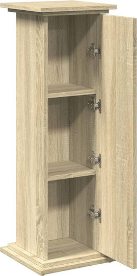 vidaXL Ανθοστήλη Ξύλινη Καφέ 31x30x90εκ.