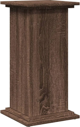 vidaXL Ανθοστήλη Ξύλινη Καφέ 31x30x60εκ.