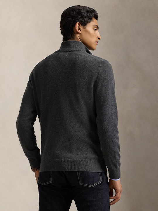 Ralph Lauren Ανδρικό Πουλόβερ Polo Dark Charcoal Heather