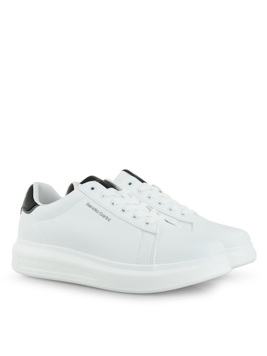 Renato Garini Sneakers White Black Steel