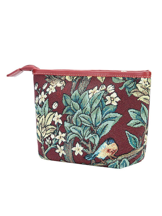 Signare Toiletry Bag in Red color