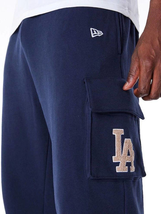 Los Angeles Cargo Sweatpants with Elastic Navy