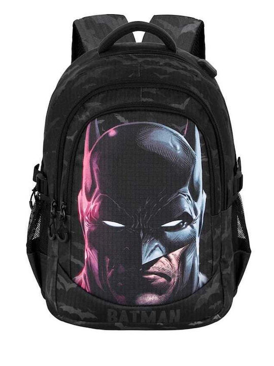 Ученическа раница Plus Batman Face 46 X 34 X 21 см