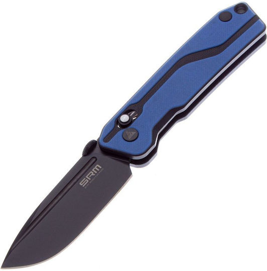 Cuțit pliabil Srm 7228-gi mâner G10 oțel D2