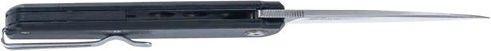 Сгъваем нож Srm 408l-kb дръжка G10 въглеродно покритие стомана 14c28n