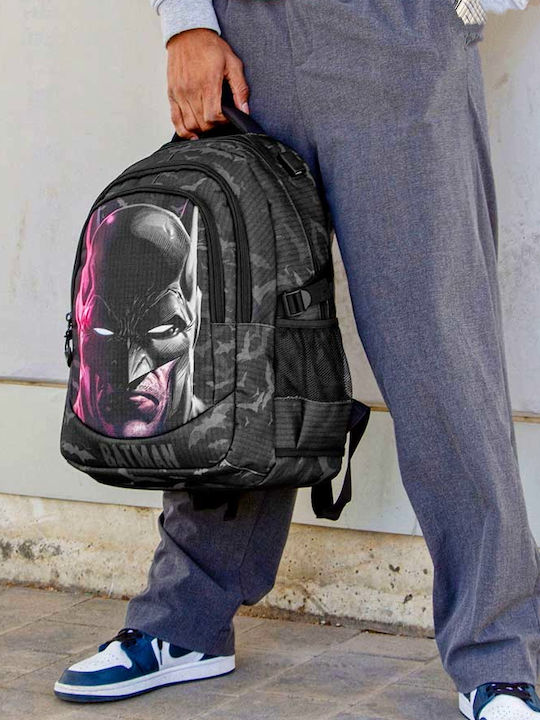 Ученическа раница Plus Batman Face 46 X 34 X 21 см