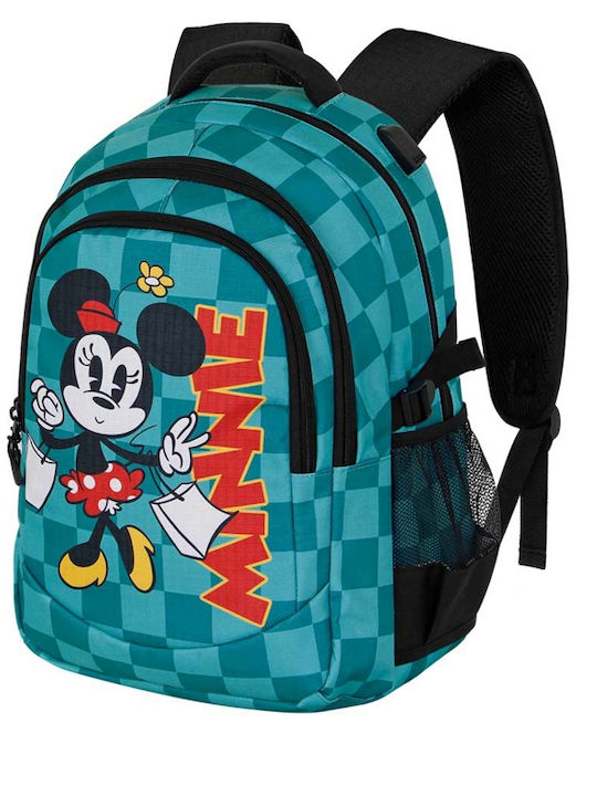 Ghiozdan Scoala Plus Minnie Mouse Indigo 46 X 34 X 21 Cm