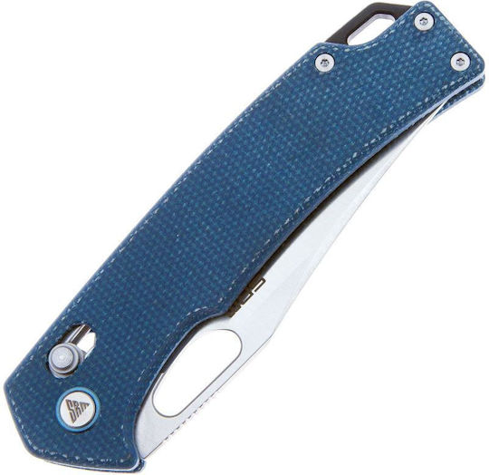 Cuțit pliant Srm 9203-me mâner Micarta oțel 10cr15mov