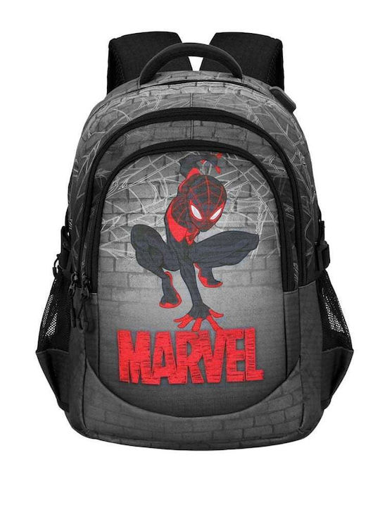 Schulrucksack Plus Spiderman Spin 46 x 34 x 21 cm