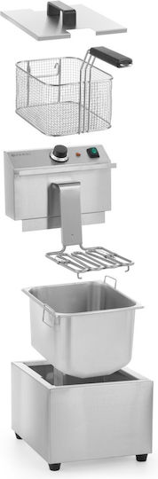 Mastercook 3.5kw 230v 8l Commercial Deep Fryer Hendi 207208