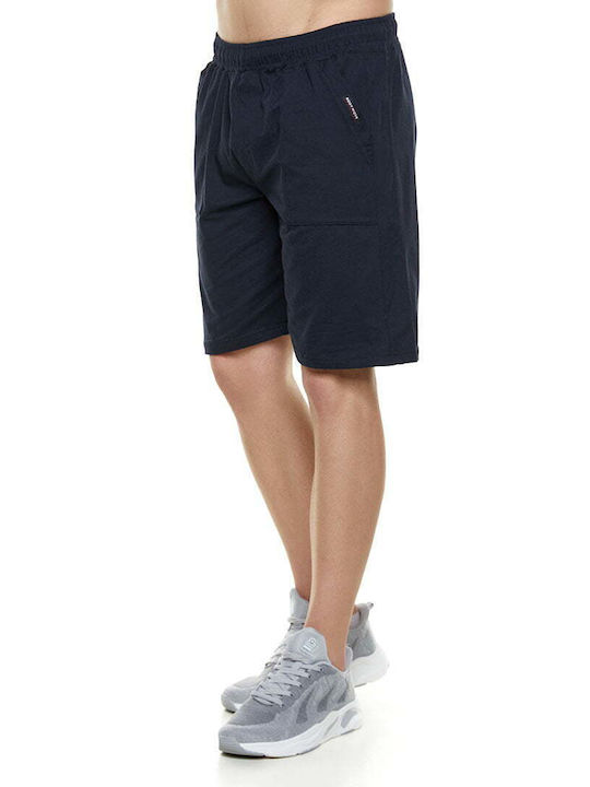 Bodymove Sportliche Herrenshorts Marineblau