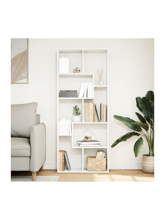 Bibliothek White 67x25x161.5cm