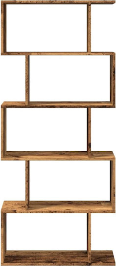 Bibliothek Braun 70x24x161cm