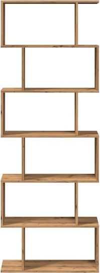 Βιβλιοθήκη Καφέ 70x24x193εκ.