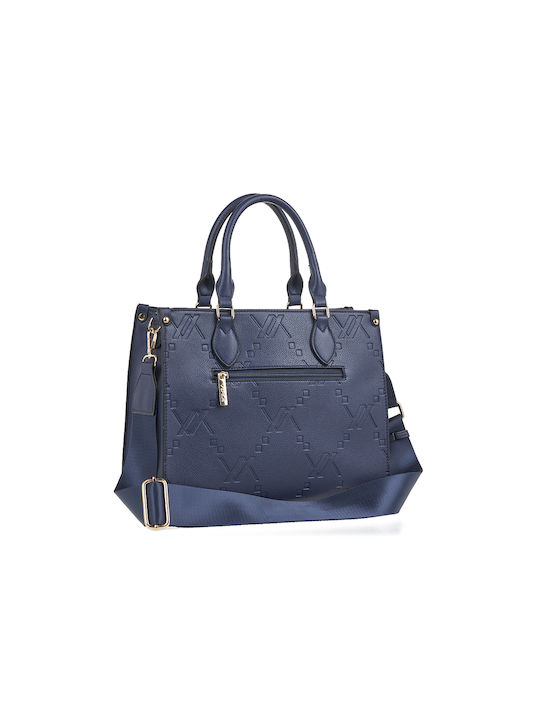 Verde Damen Tasche Hand Blau