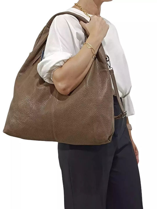 Damen Tasche Schulter Braun