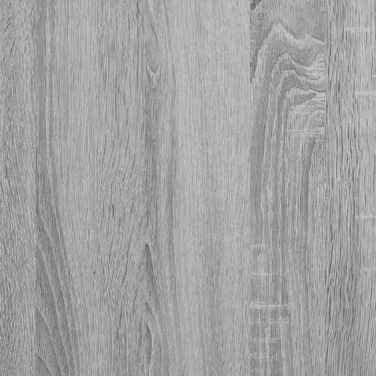 Grey Bookcase 70x24x129cm