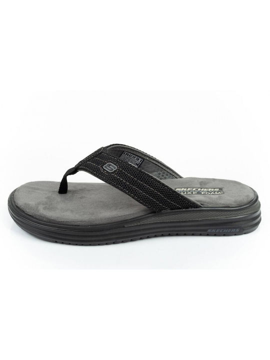 Skechers Frauen Flip Flops in Schwarz Farbe