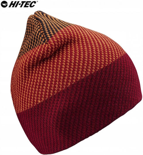 Beanie Unisex Beanie Knitted in Orange color