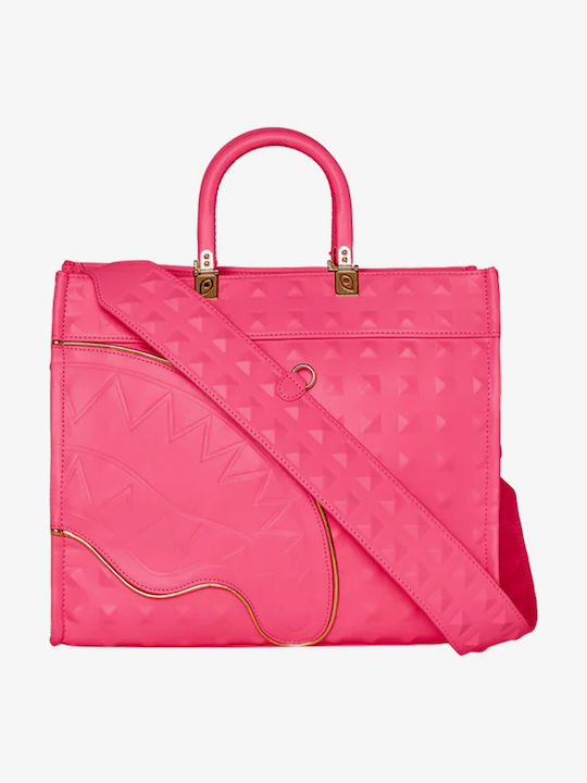 Sorbet Stunna Tortuga Leather Women's Bag Tote Handbag Pink