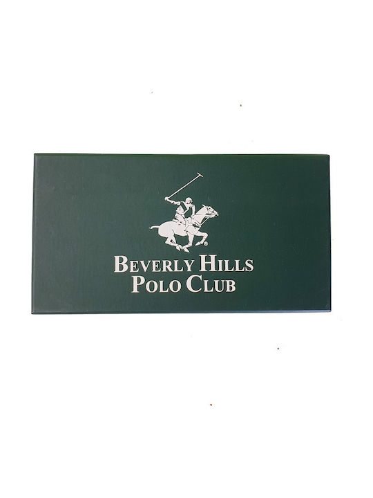 Beverly Hills Polo Club Key Holder Leather Brown
