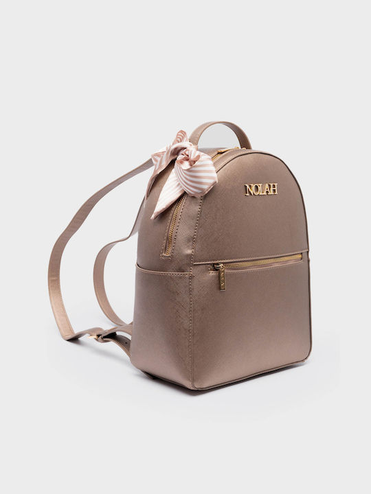 Nolah Damen Tasche Rucksack Bronze